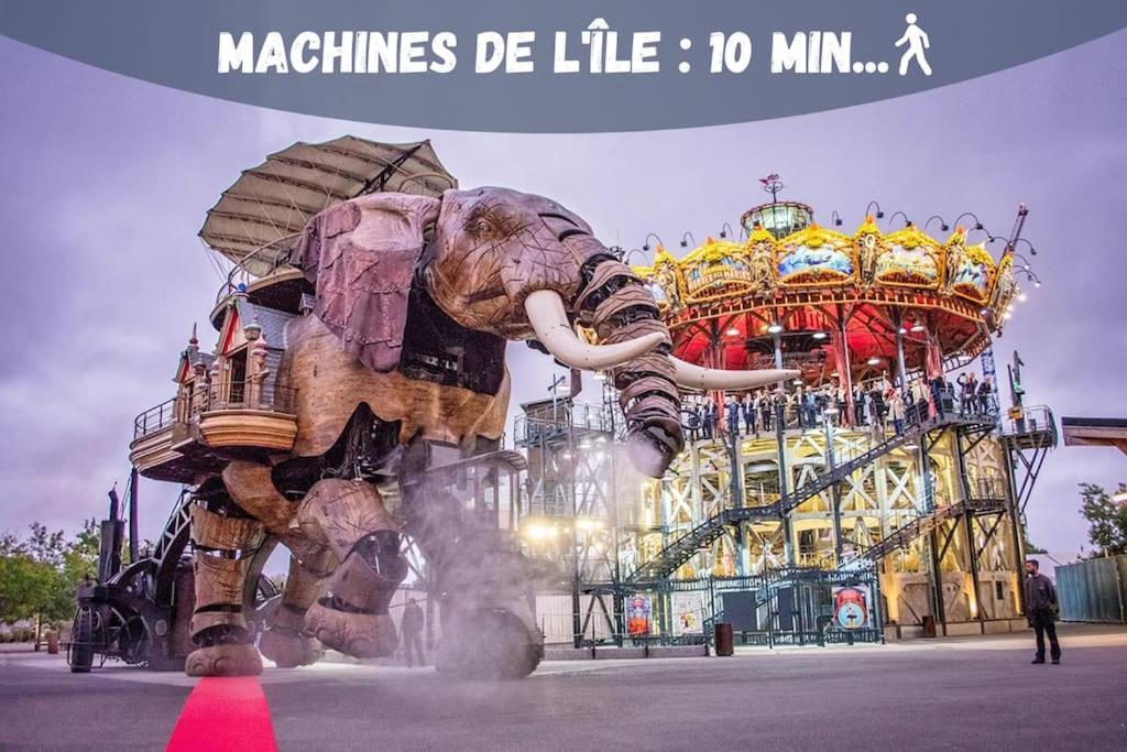 Machines De L'Ile - Fibre - Netflix - T2 La Tour Leilighet Nantes Eksteriør bilde
